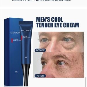 East Moon Cool Tender Eye Cream for Men - Moisturizing Eye Gel - Reduces Puff